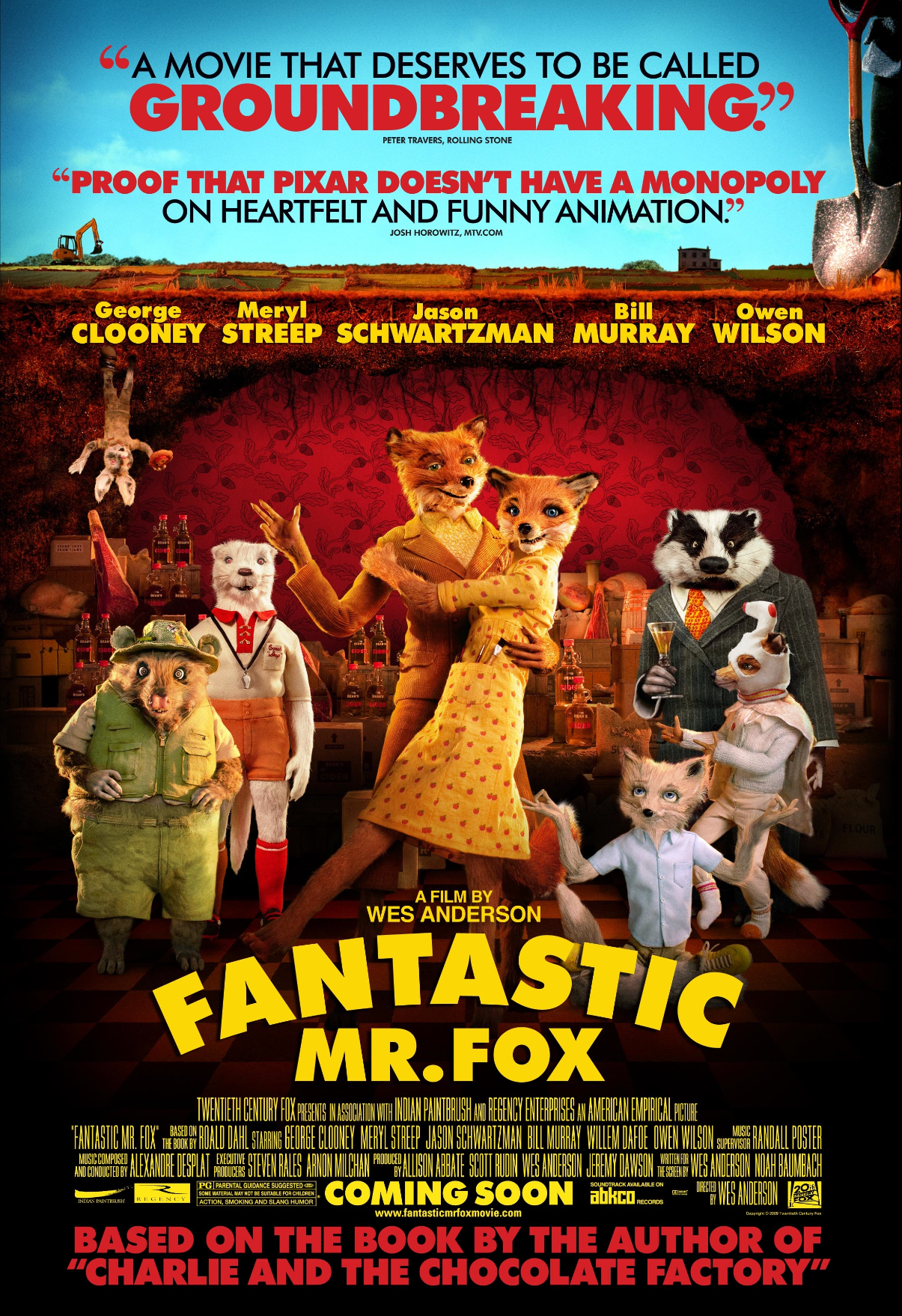 Fantastic Mr. Fox : Grand Budapest Hotel meets Wallace and Gromit