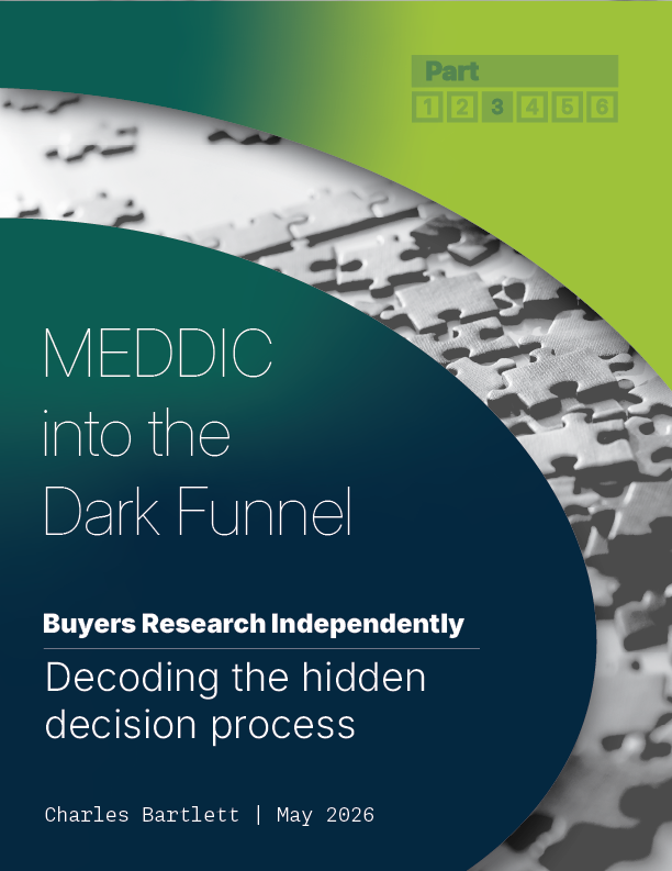 MEDDIC into the Dark Funnel – Part 3